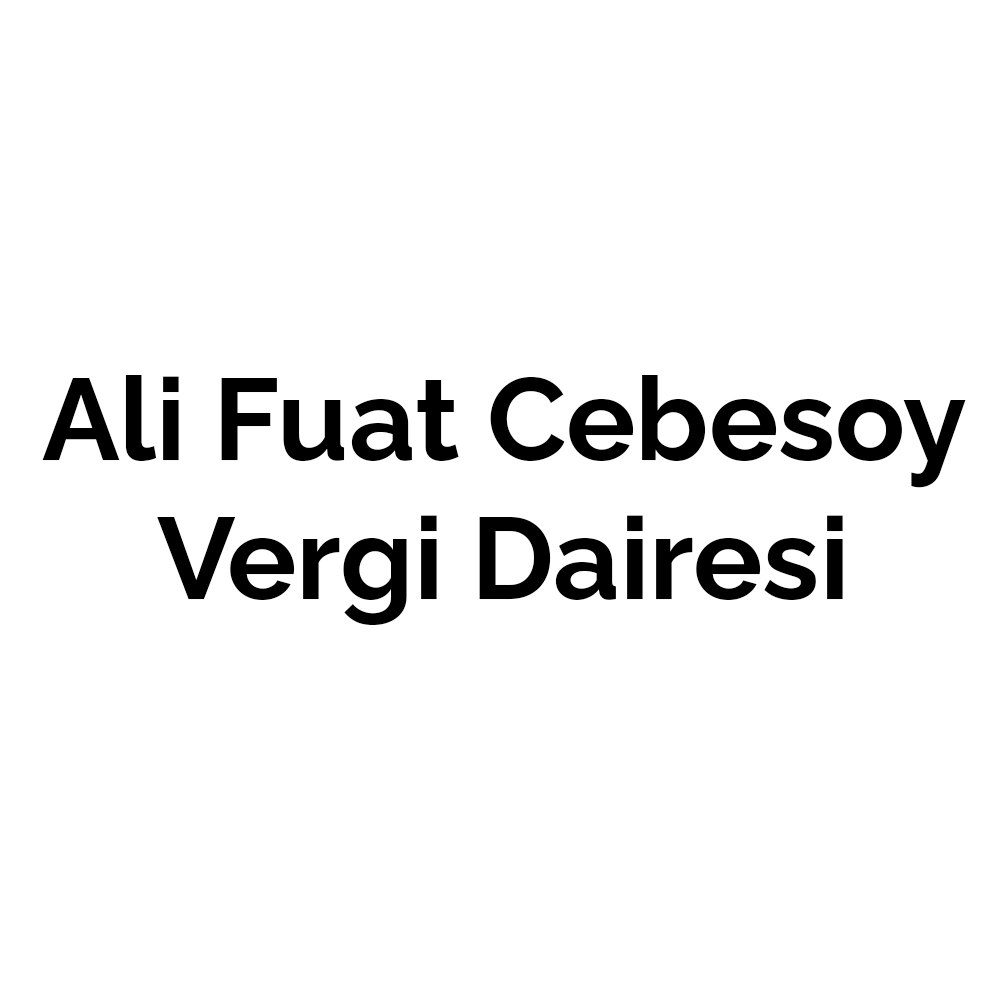 sakarya ali fuat cebesoy vergi dairesi